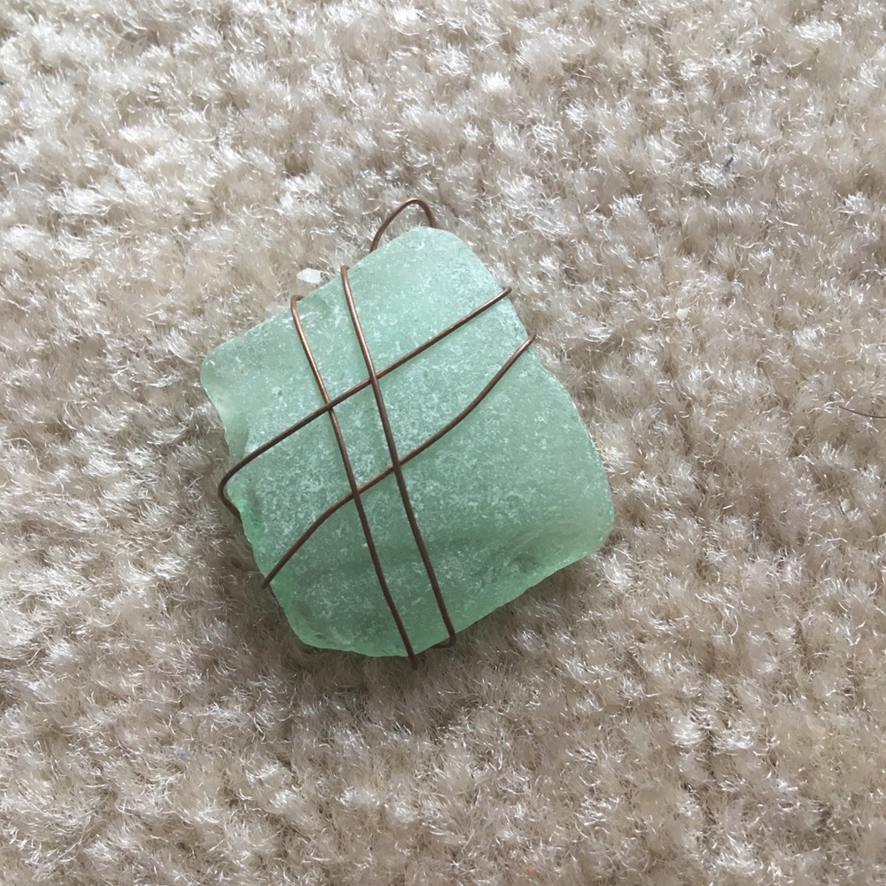 Seaglass pendant